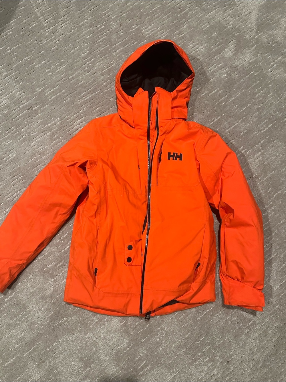 Helly Hansen Bright Red Juniors’ Alpha Ski Jacket